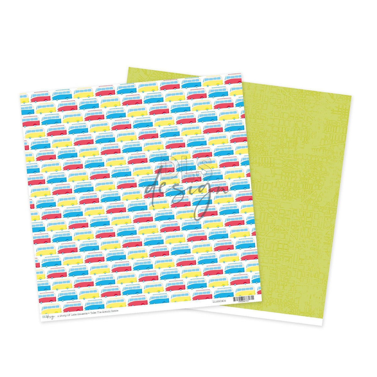 12" Paper A Story Of Late Sunsets - Take The Scenic Route
