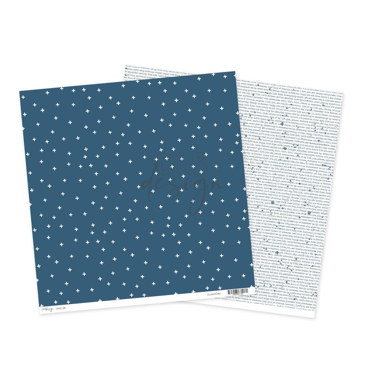 12" Paper Essentials Navy 4