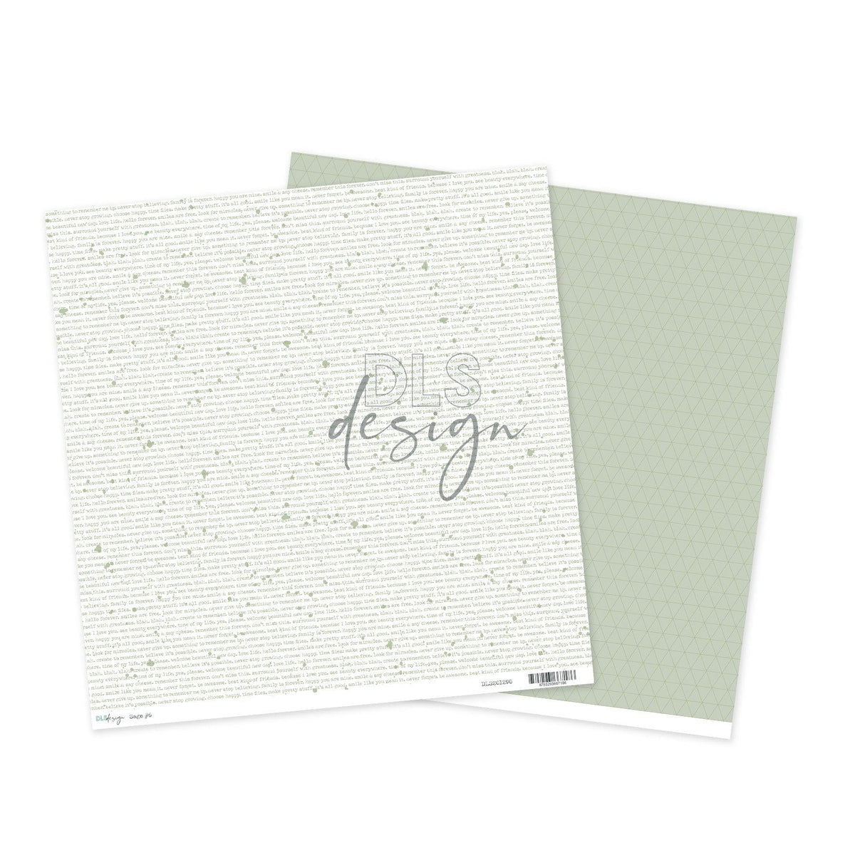 12" Paper Essentials Sage 6
