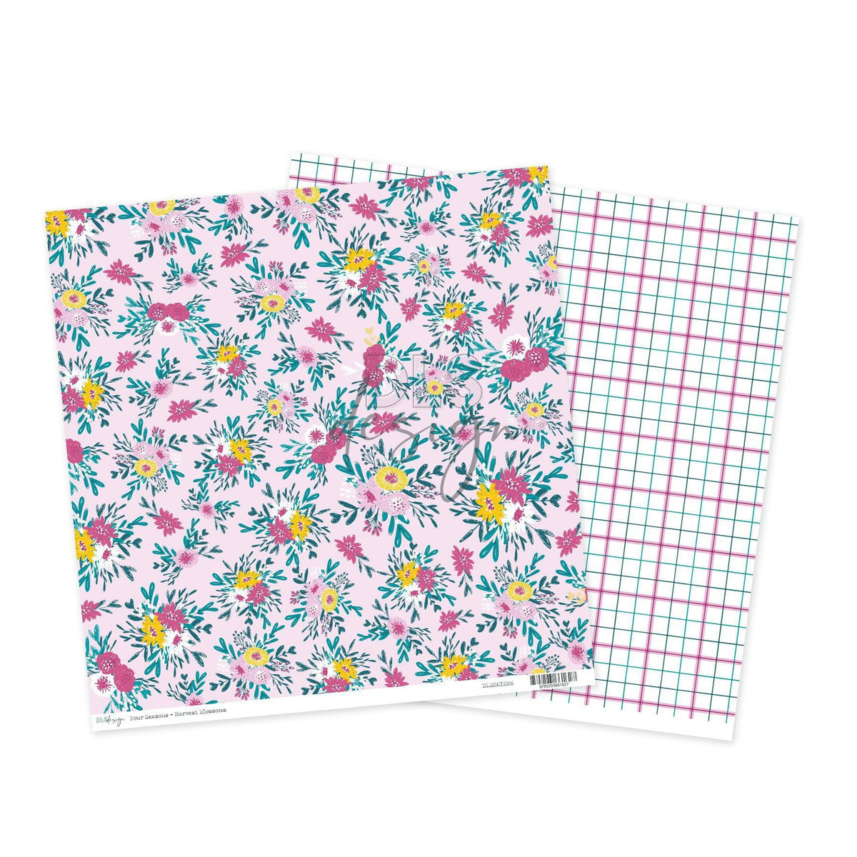 12" Paper Four Seasons - Harvest Blossoms