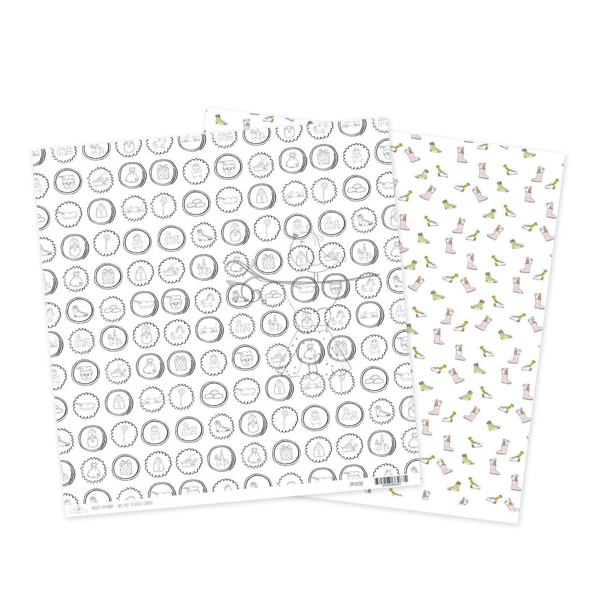 12" Paper Project Pepernoot - Wie Zoet Is Krijgt Lekkers