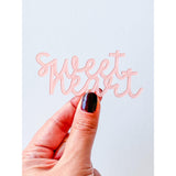 Acrylic Shape Sweetheart