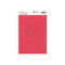 Alphabet Stickers Circus Bright Red