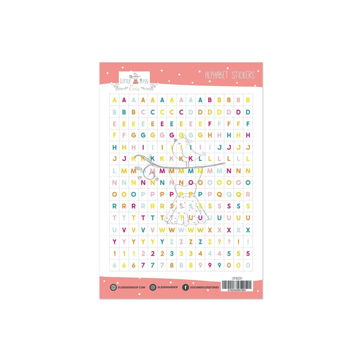 Alphabet Stickers Coco It's A Party