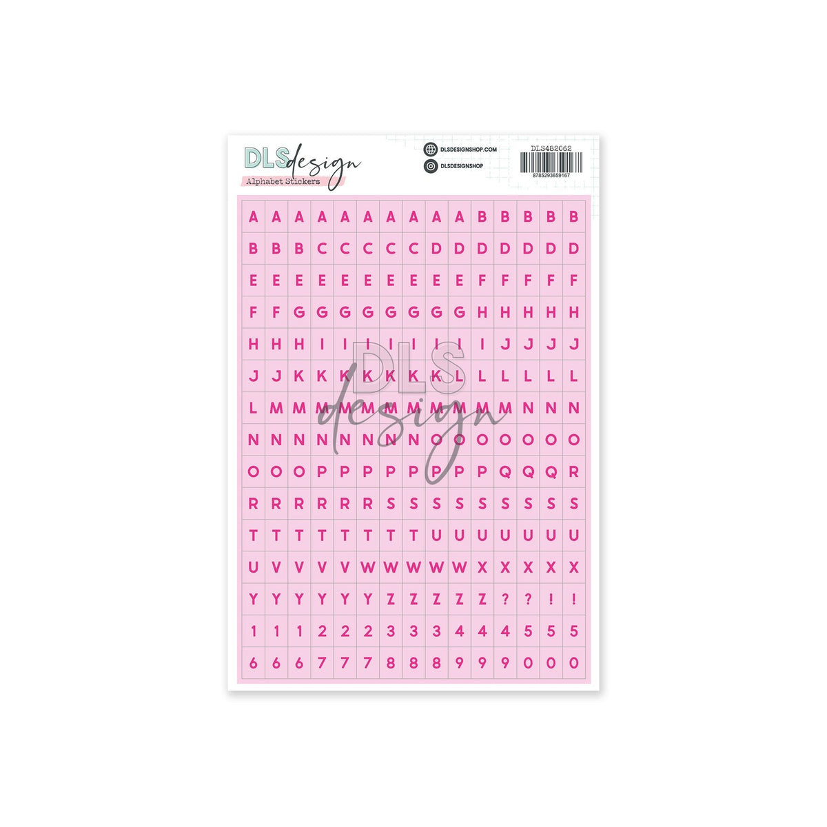 Alphabet Stickers Coco Peony