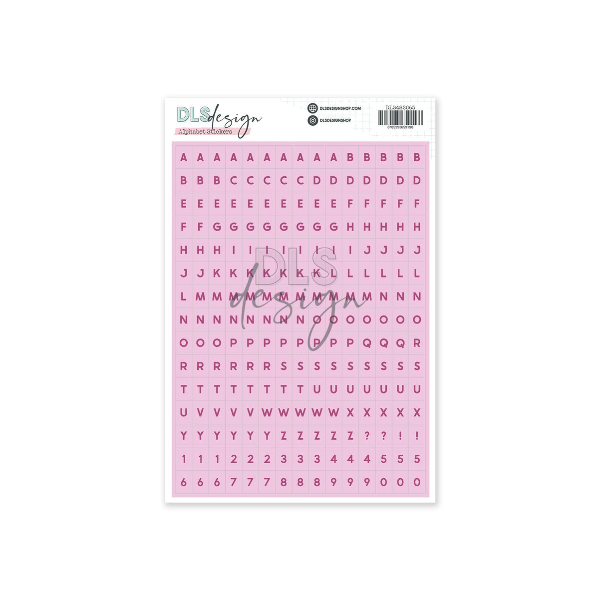 Alphabet Stickers Coco Wisteria