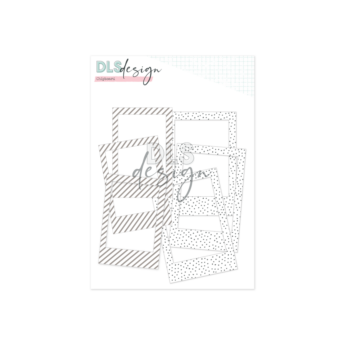 Chipboard Polaroid Frames Moments