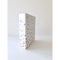 Chipboard album 4x8 Wide Spine Hearts All Over
