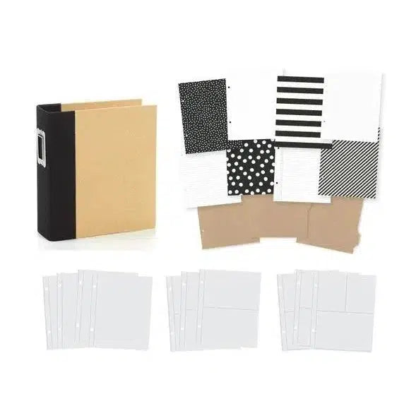 Chipboard album 6x8 Black