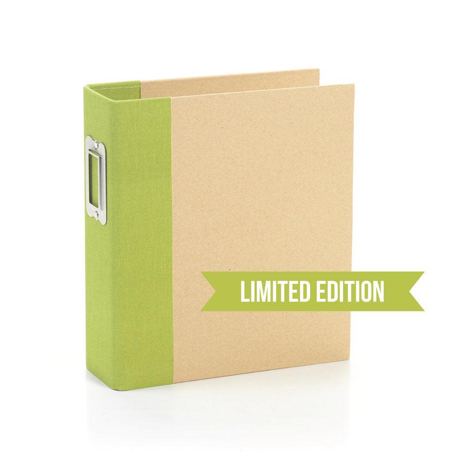 Chipboard album 6x8 Lime