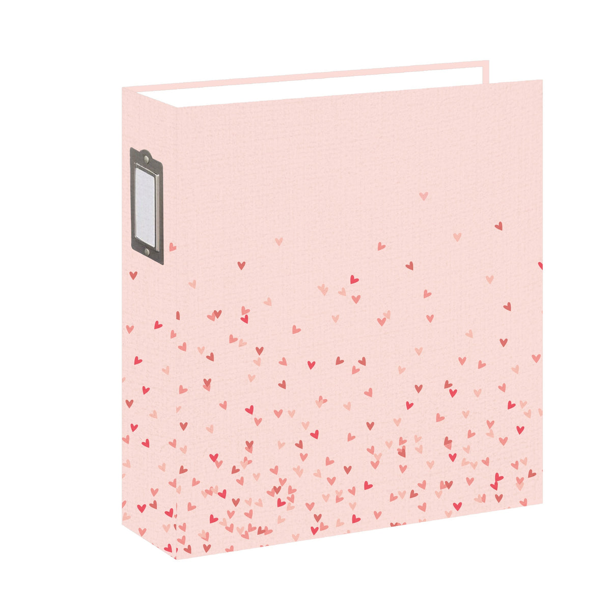 Chipboard album 9x12 Coral Hearts