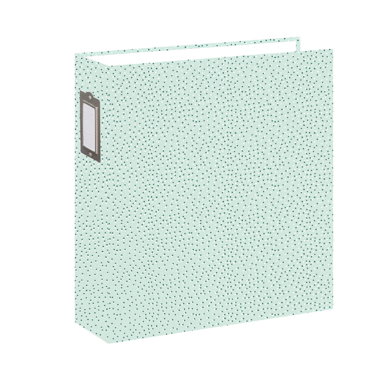 Chipboard album 9x12 Seafoam Dots