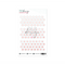 Clear Date Stickers Coral 2