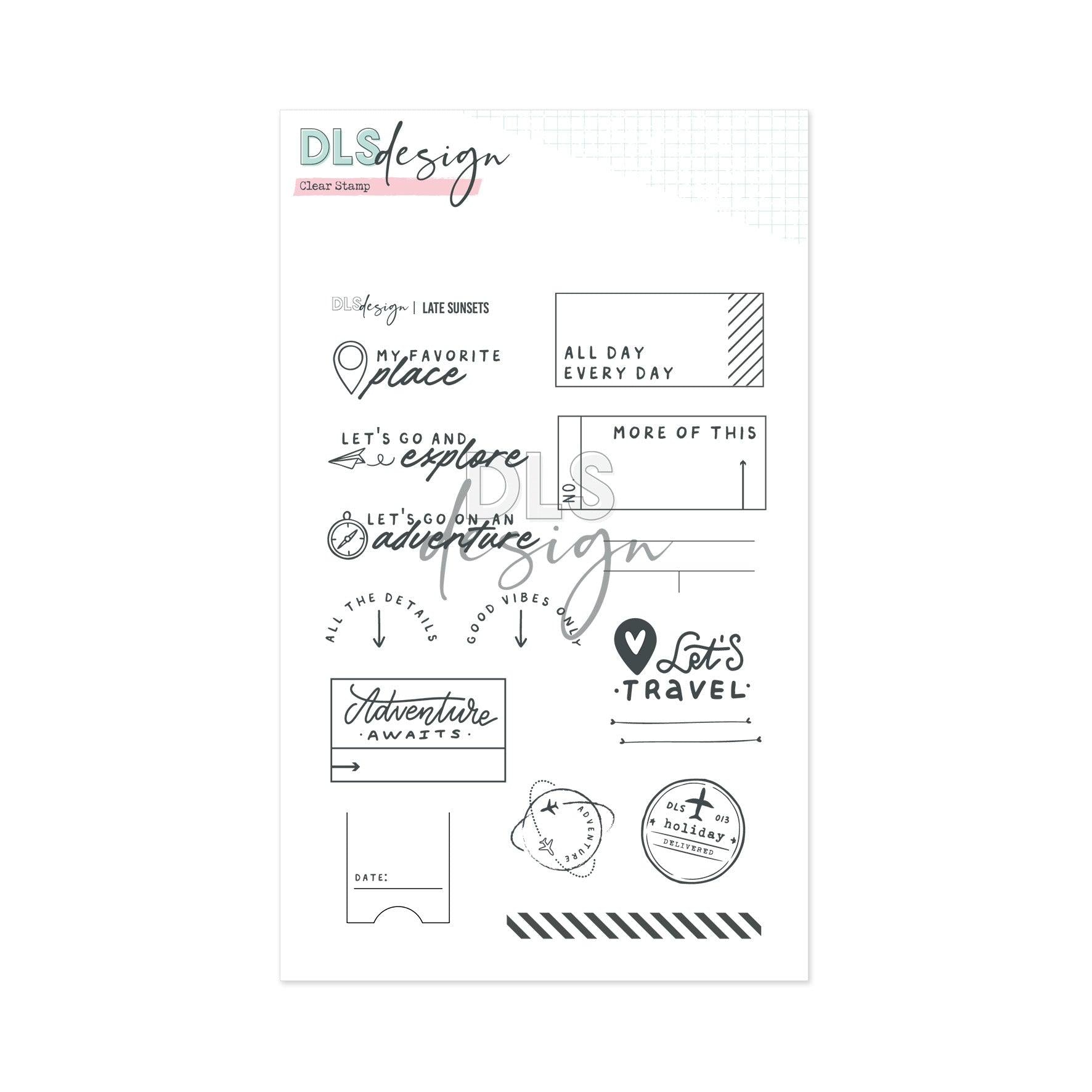 Clear Stamp A Story Of Late Sunsets