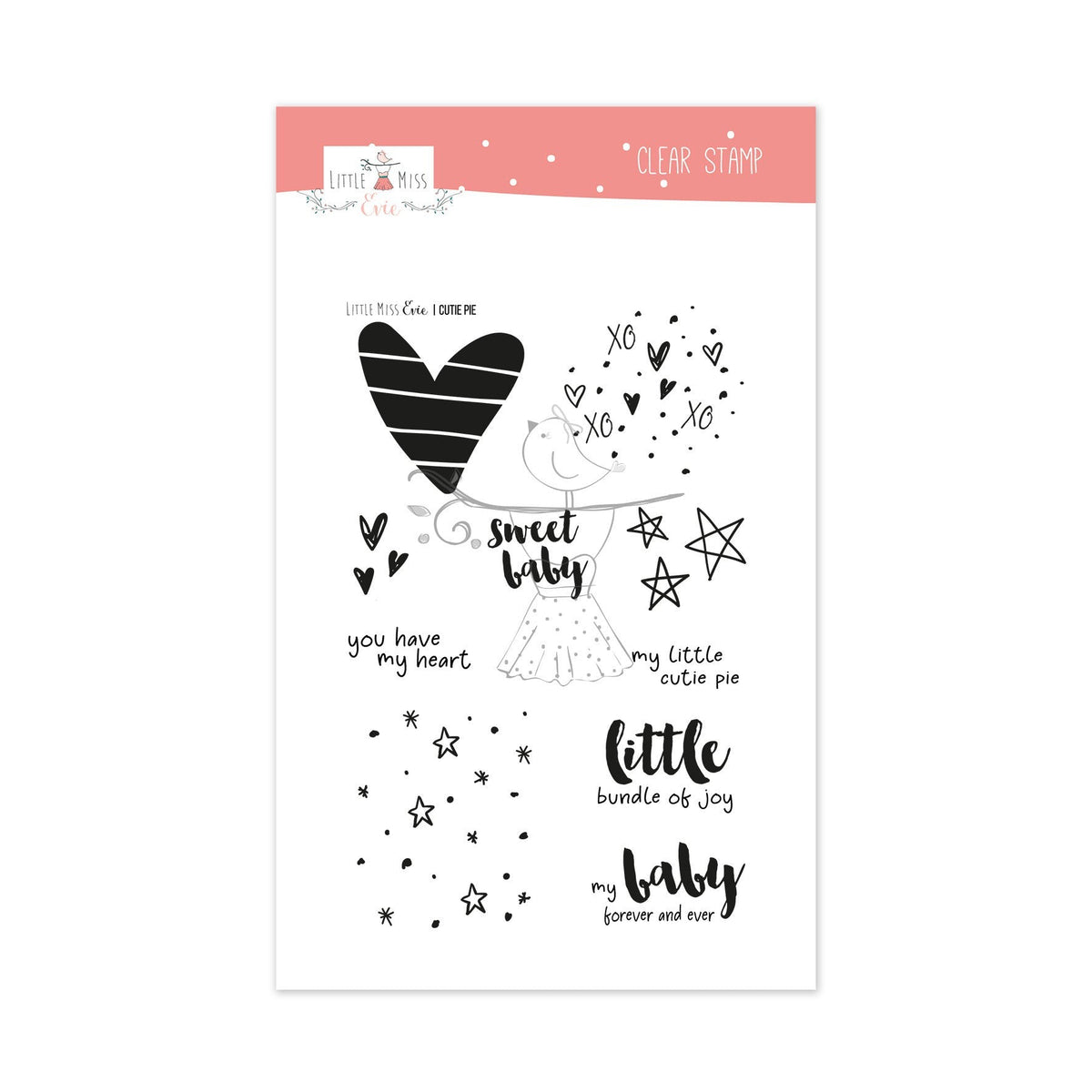 Clear Stamp Cutie Pie