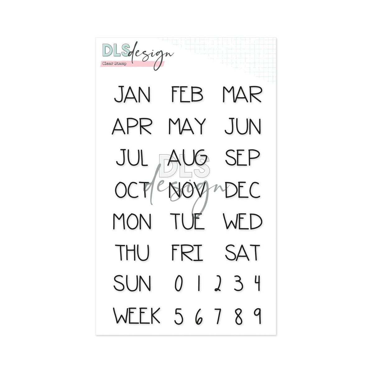 Clear Stamp Dates Stamp Mia