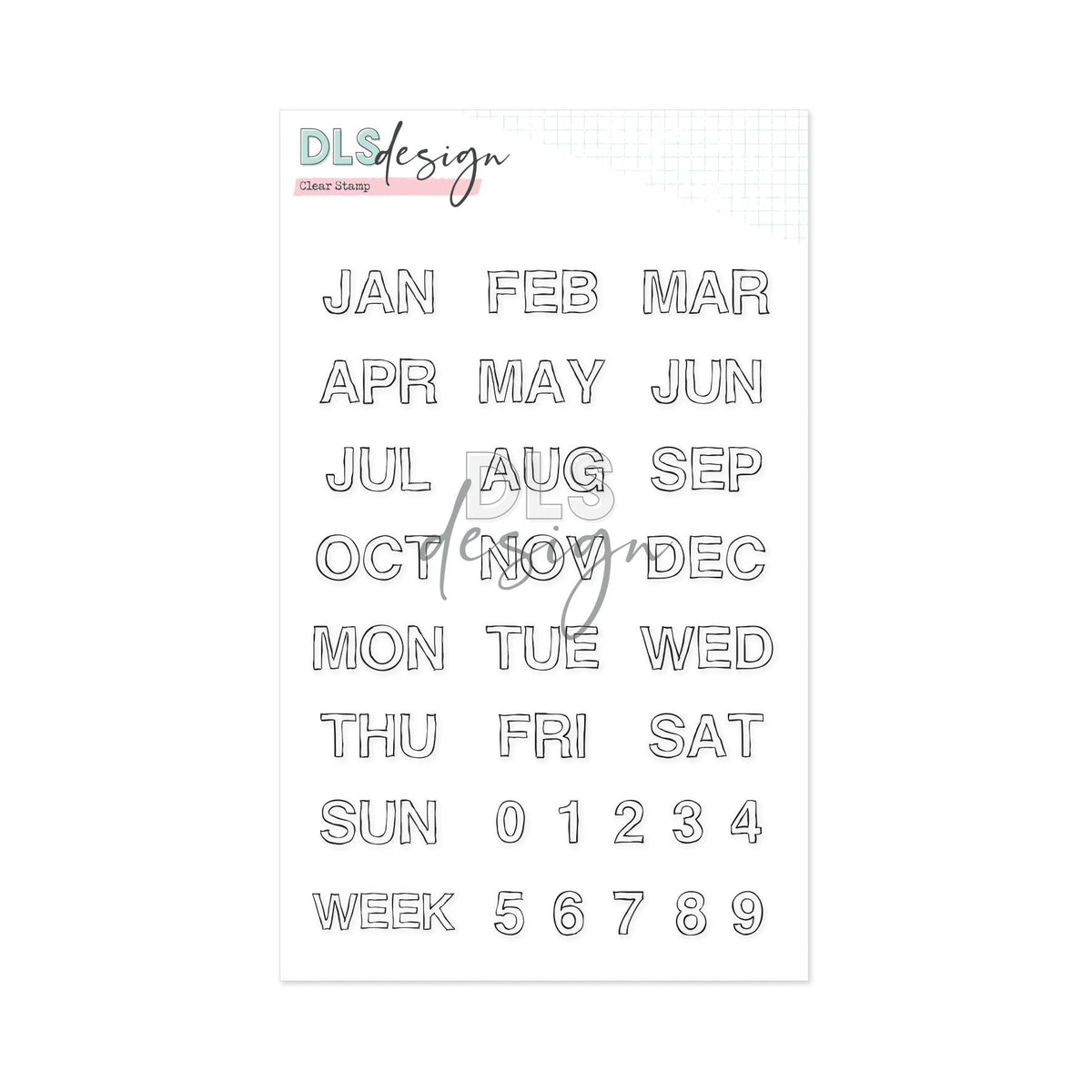 Clear Stamp Dates Stamp Oliver