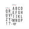 Clear Stamp Gilmo Big ABC Wonky Lines