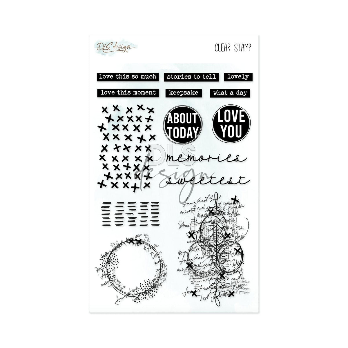 Clear Stamp Keepsake