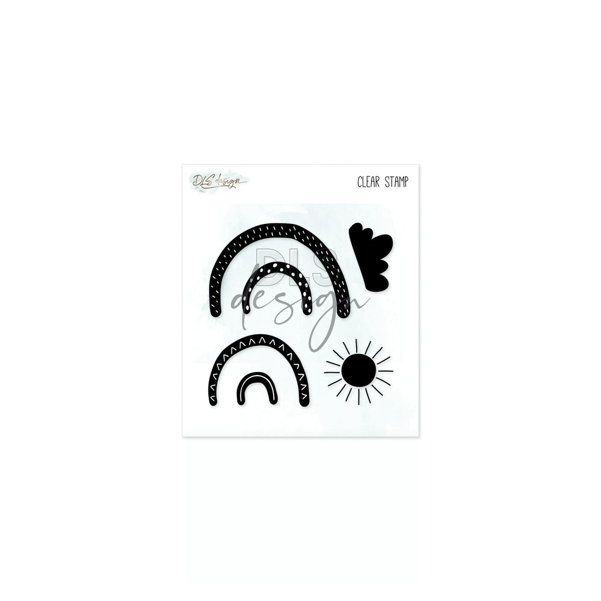 Clear Stamp Rainbow