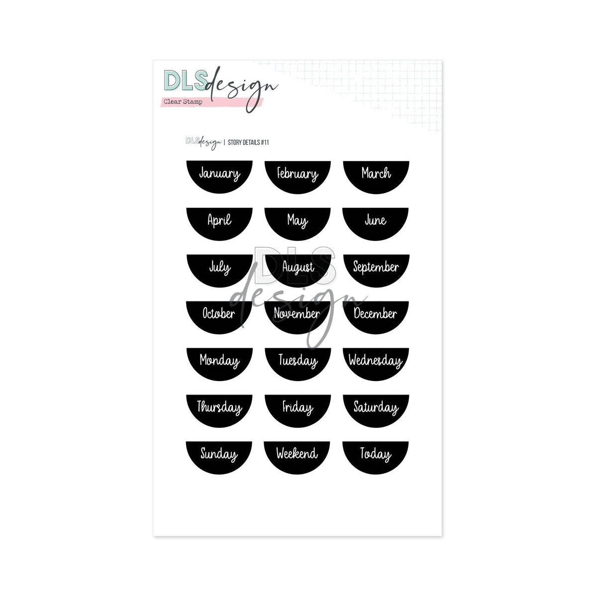 Clear Stamp Story Details #11