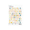 Contour Alphabet Stickers A Story Of Spring Whispers