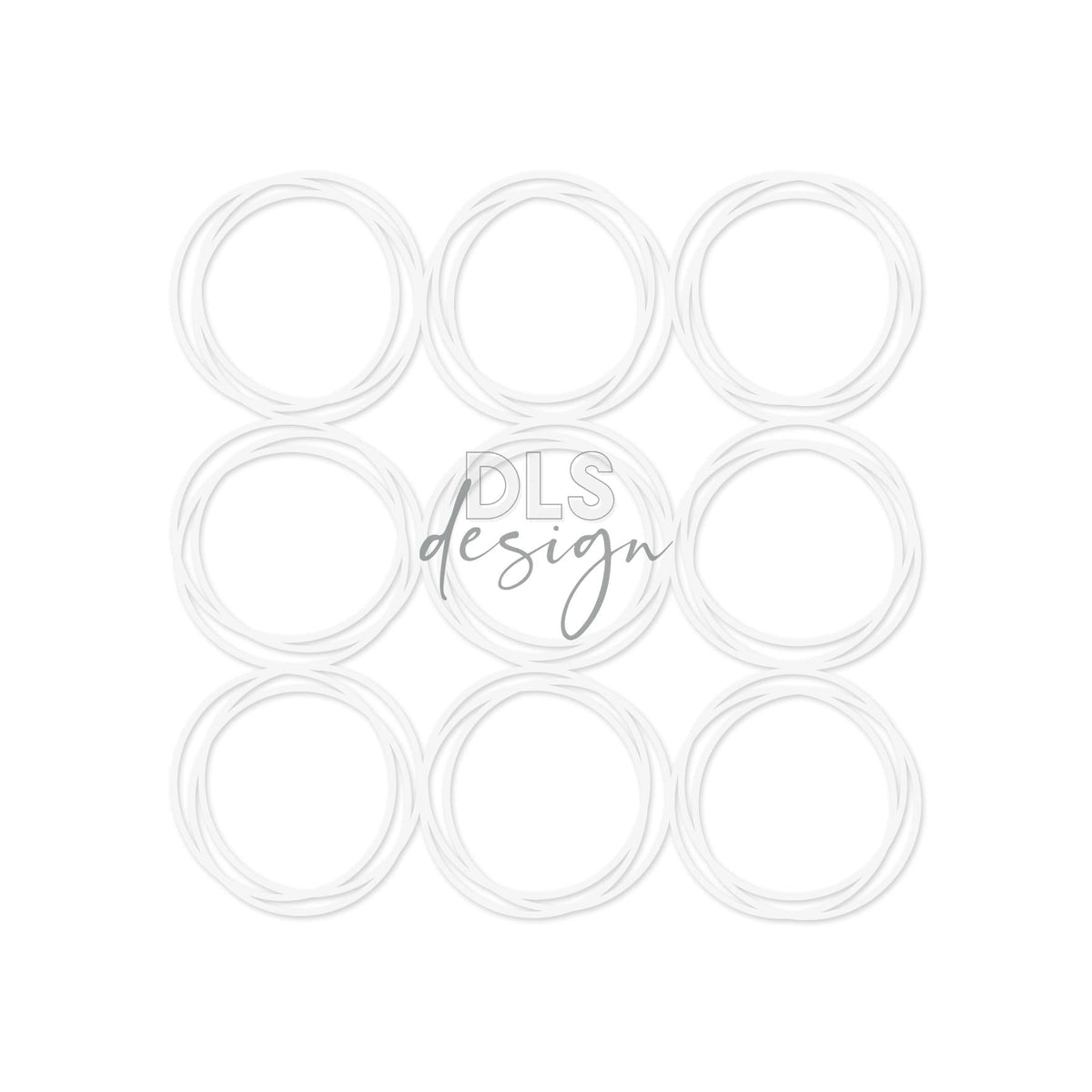 Cut file Scribbled Circle download