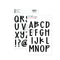 Die Set Alphabet Sage Big