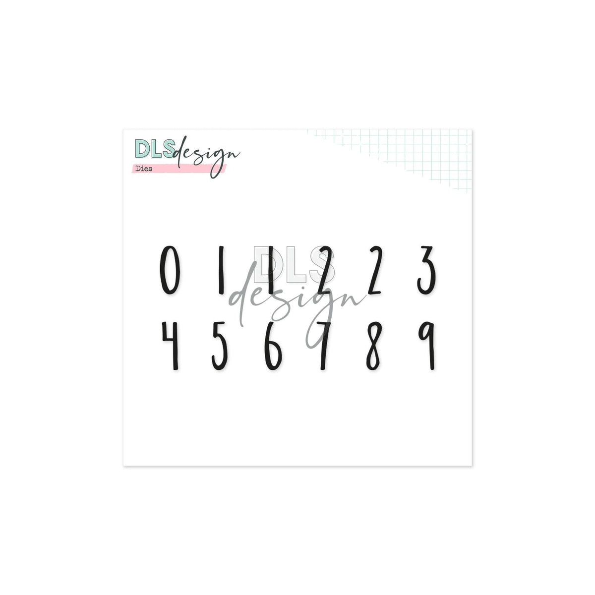 Die Set Numbers Amy Small