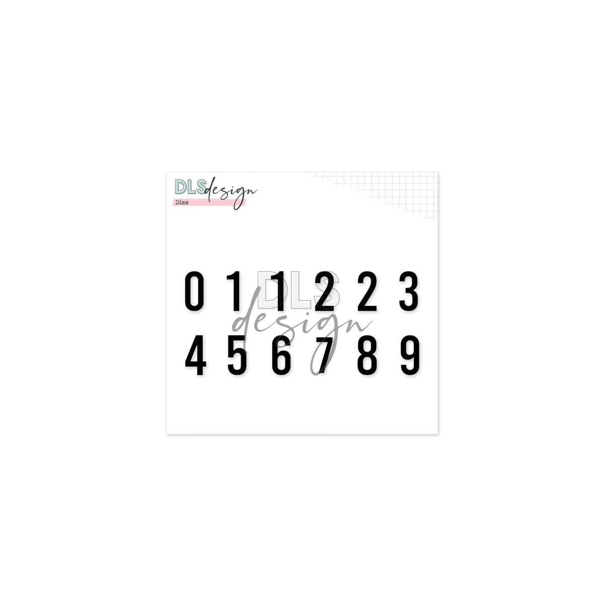 Die Set Numbers Gilmo XS