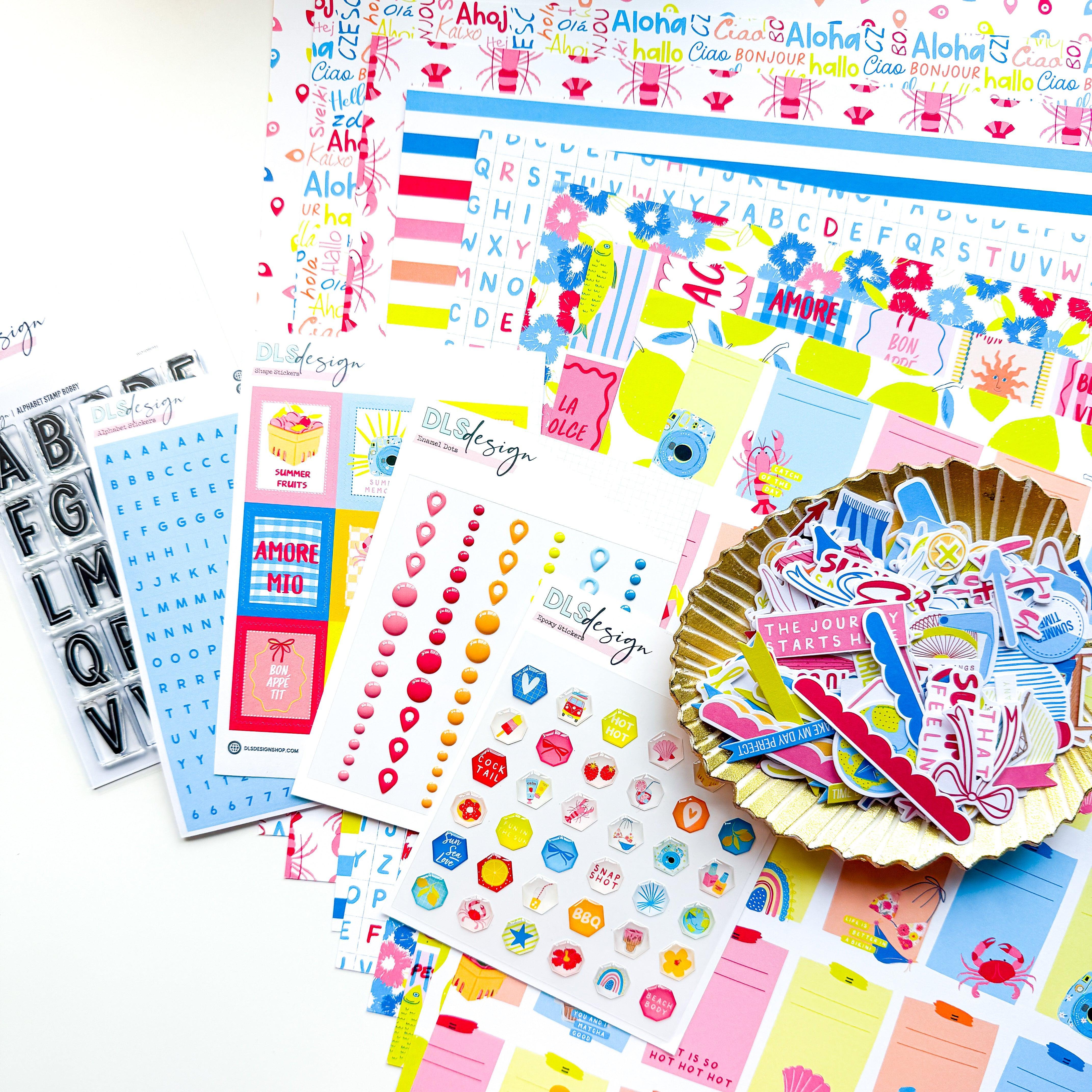 Document Life Stories - Scrap Kit Fifteen Sun-kissed Moments