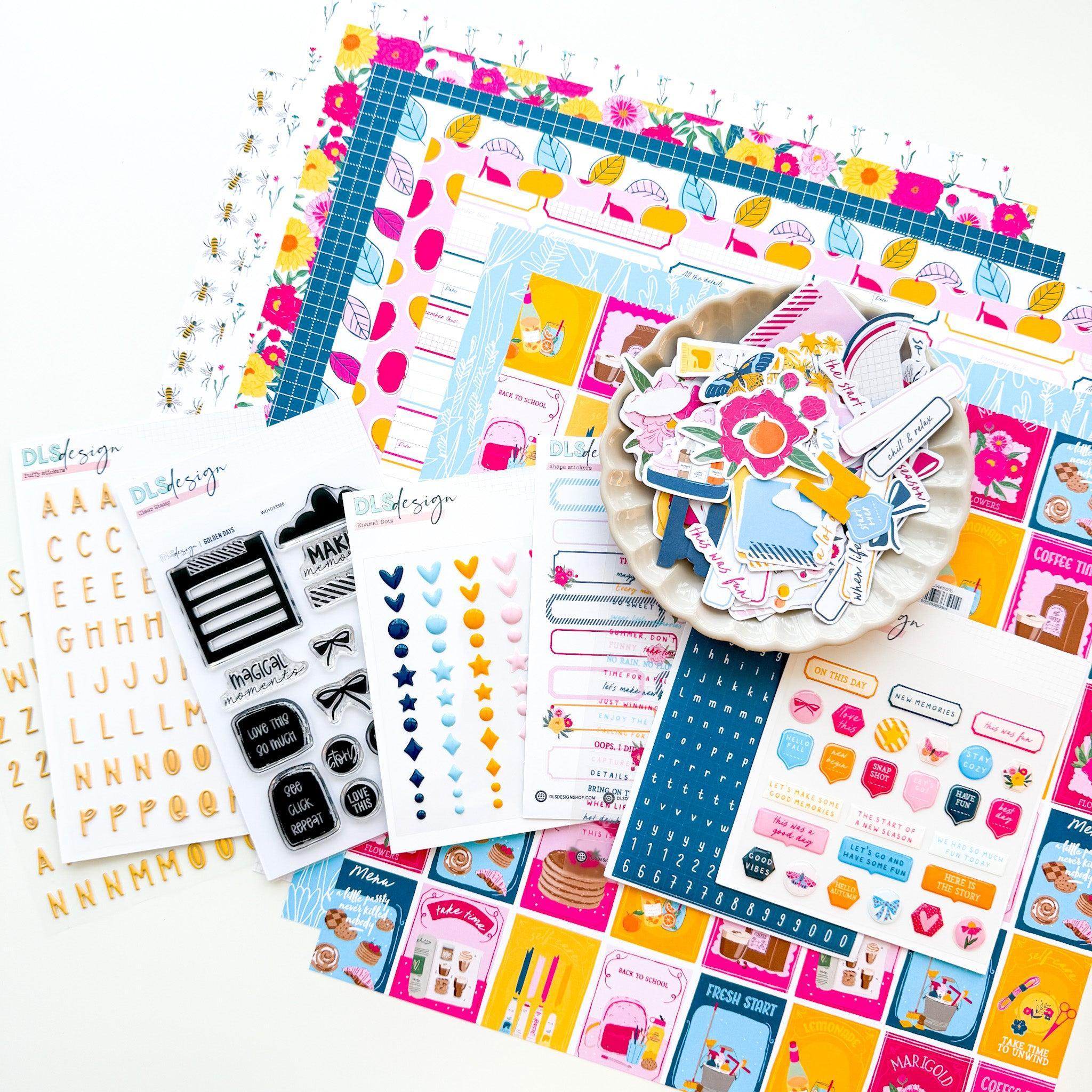 Document Life Stories - Scrap Kit Sixteen Golden Days