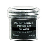 Embossing Powder - Super Fine Black