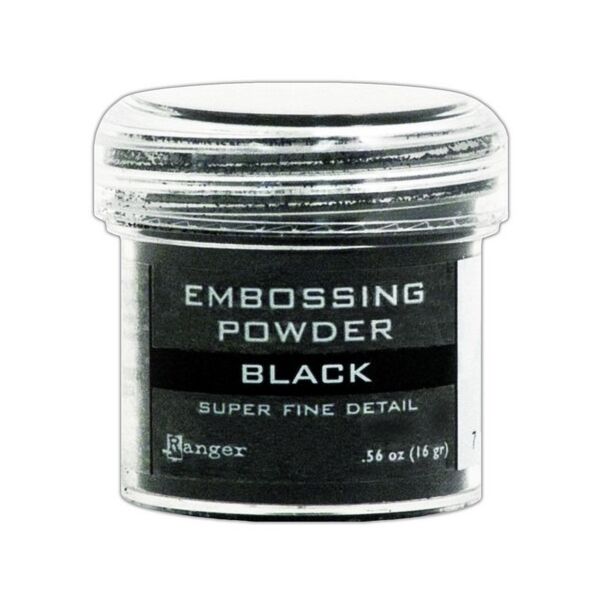 Embossing Powder - Super Fine Black