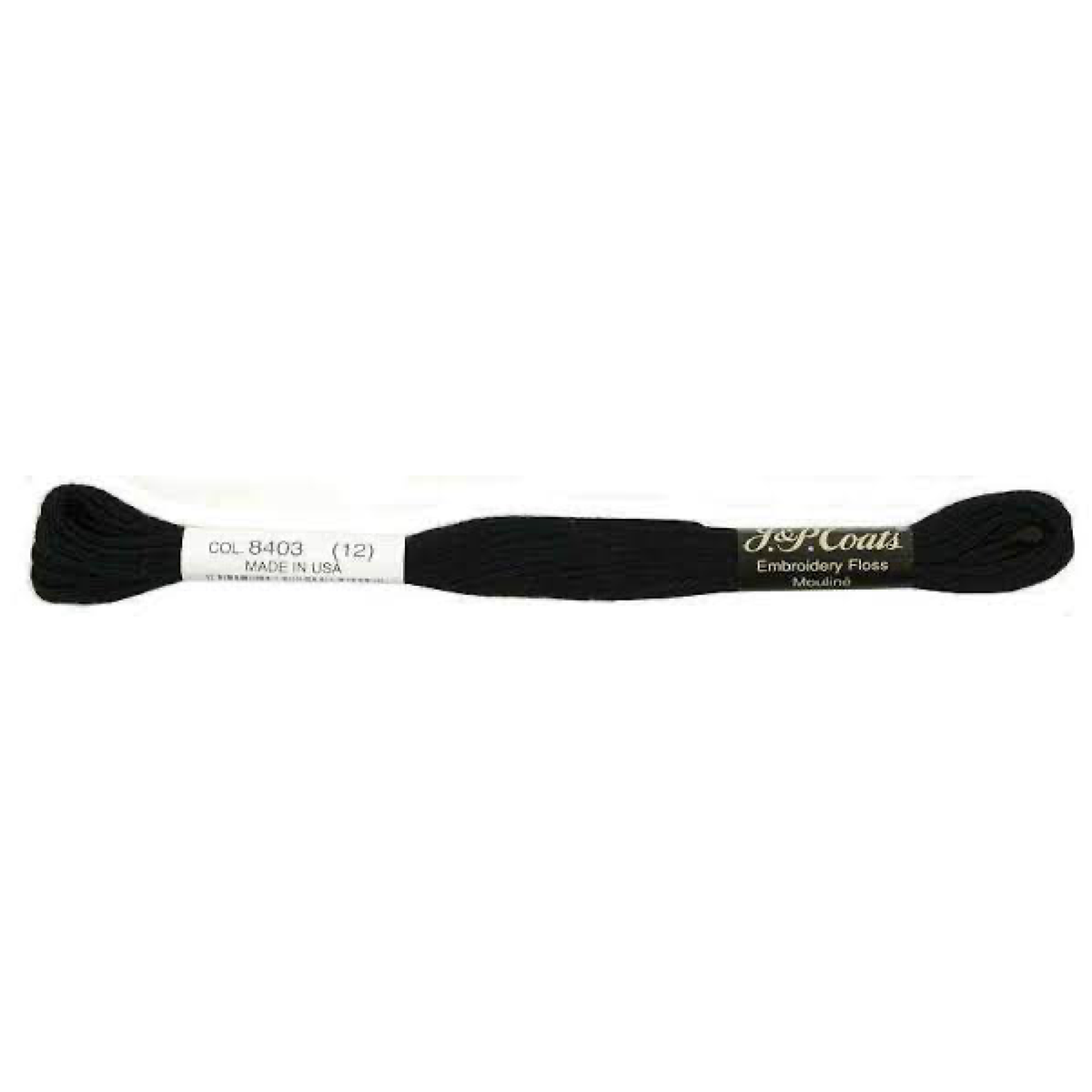 Embroidery Floss - Black