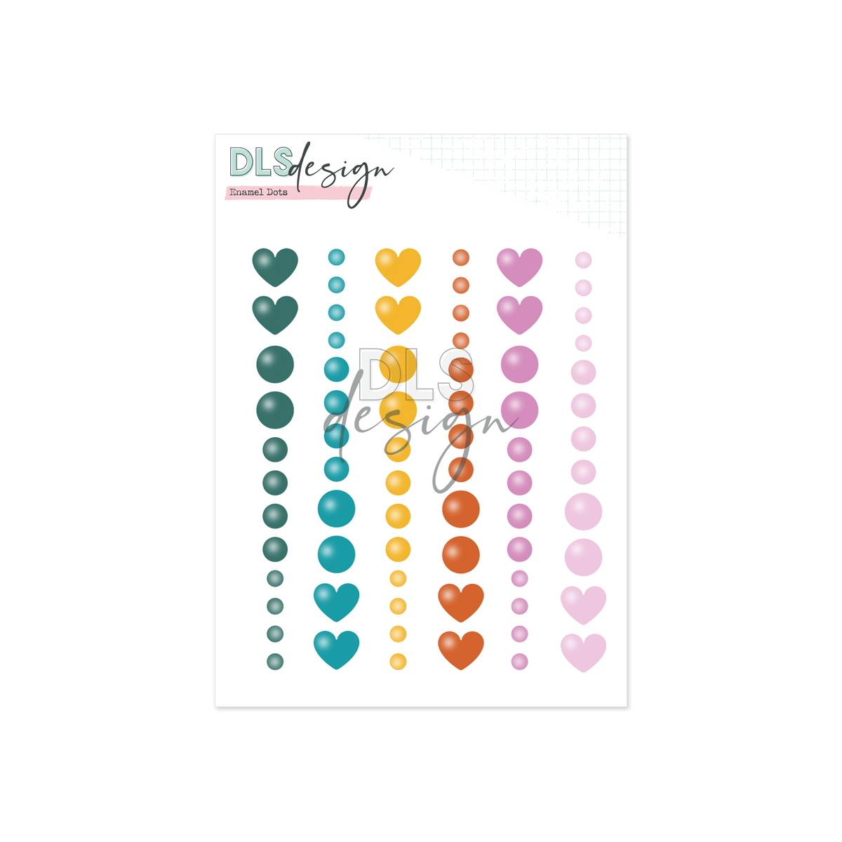 Enamel Dots Five Star Memories