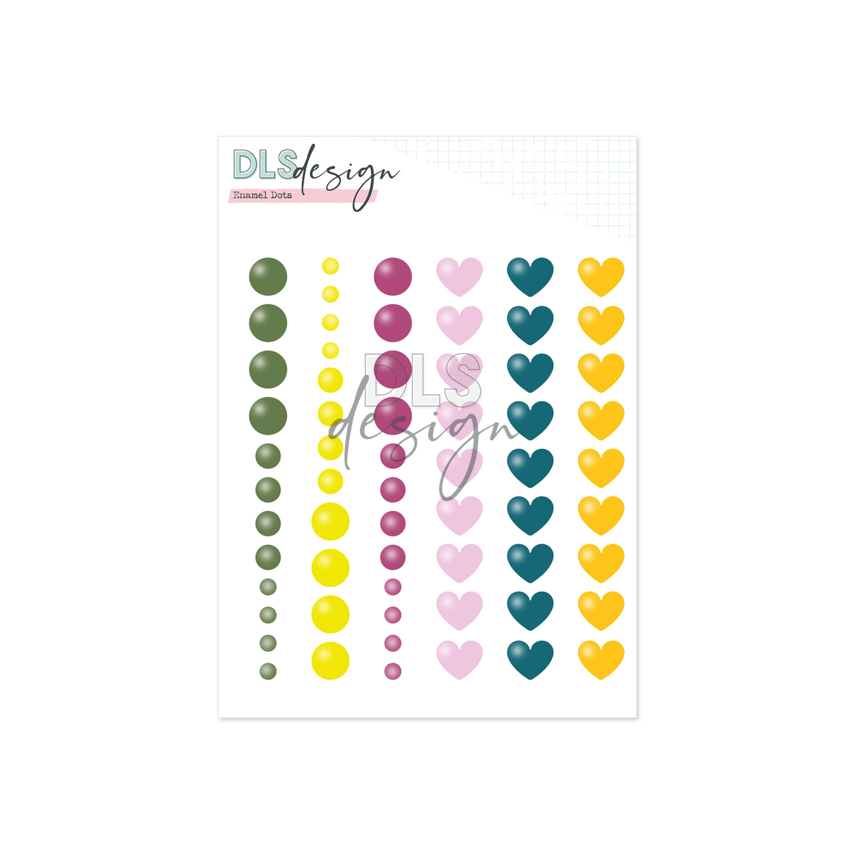 Enamel Dots Four Seasons