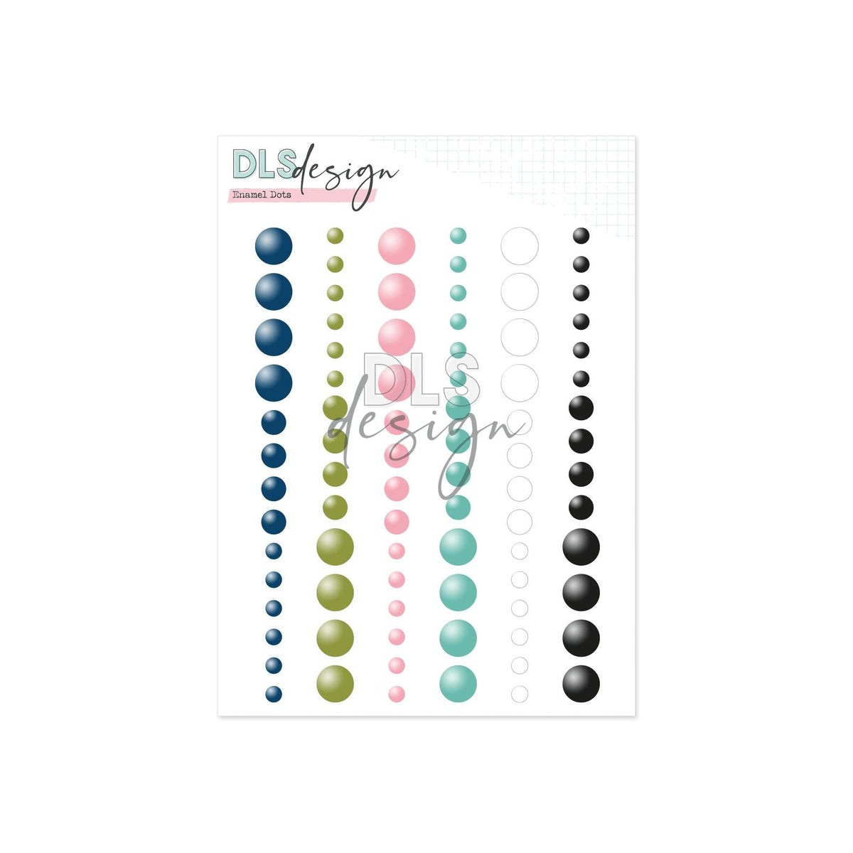 Enamel Dots Winter