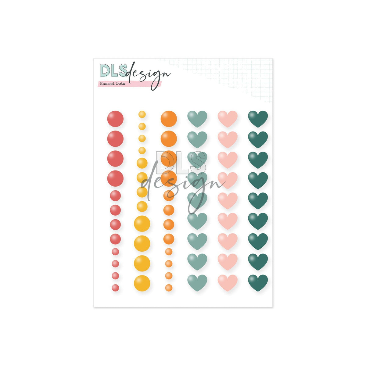 Enamel Shapes Advent 2023