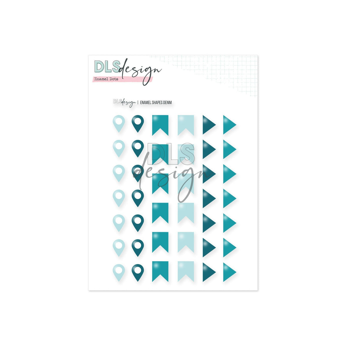 Enamel Shapes Denim