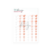 Enamel Shapes Peach
