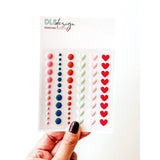 Enamel Shapes Whimsical
