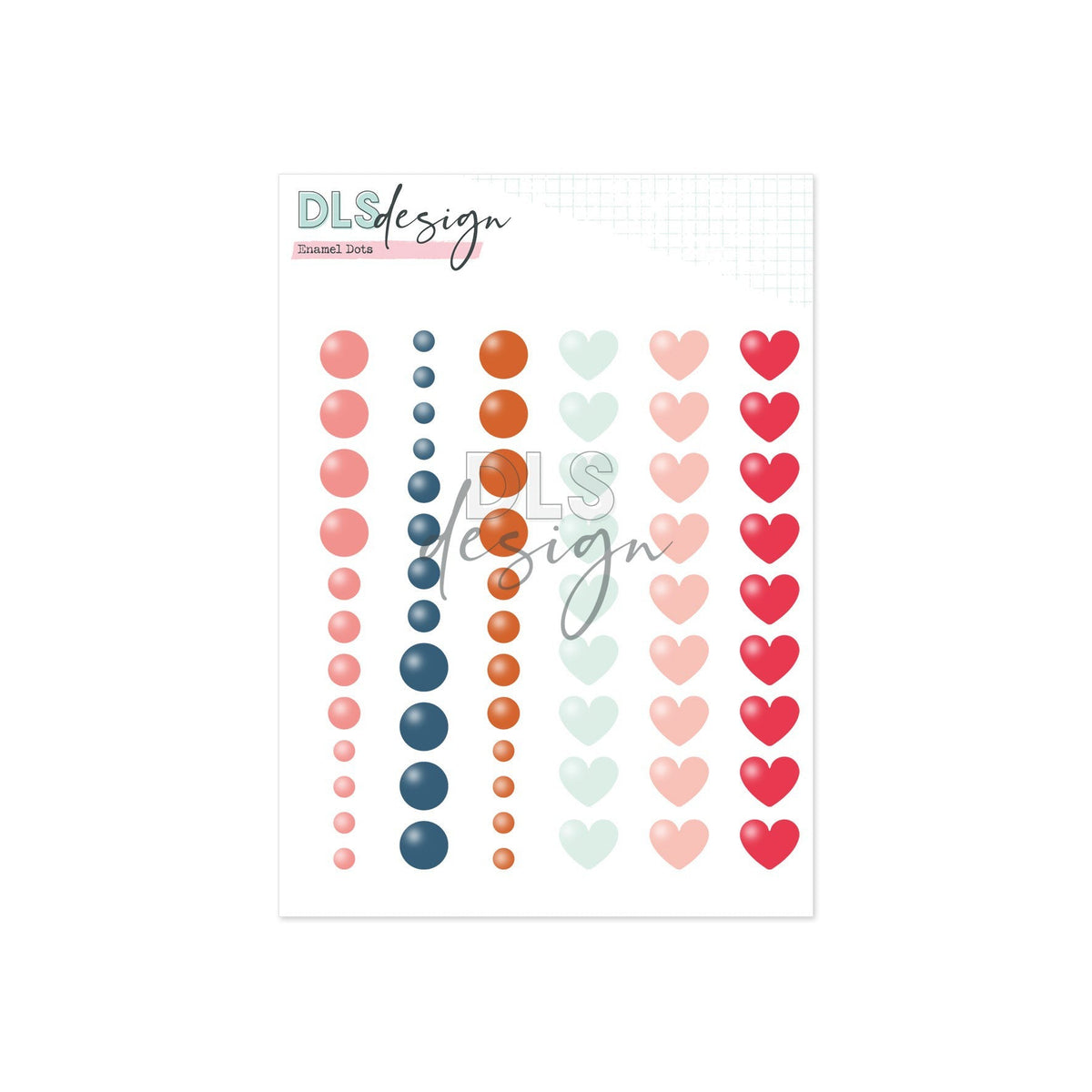 Enamel Shapes Whimsical