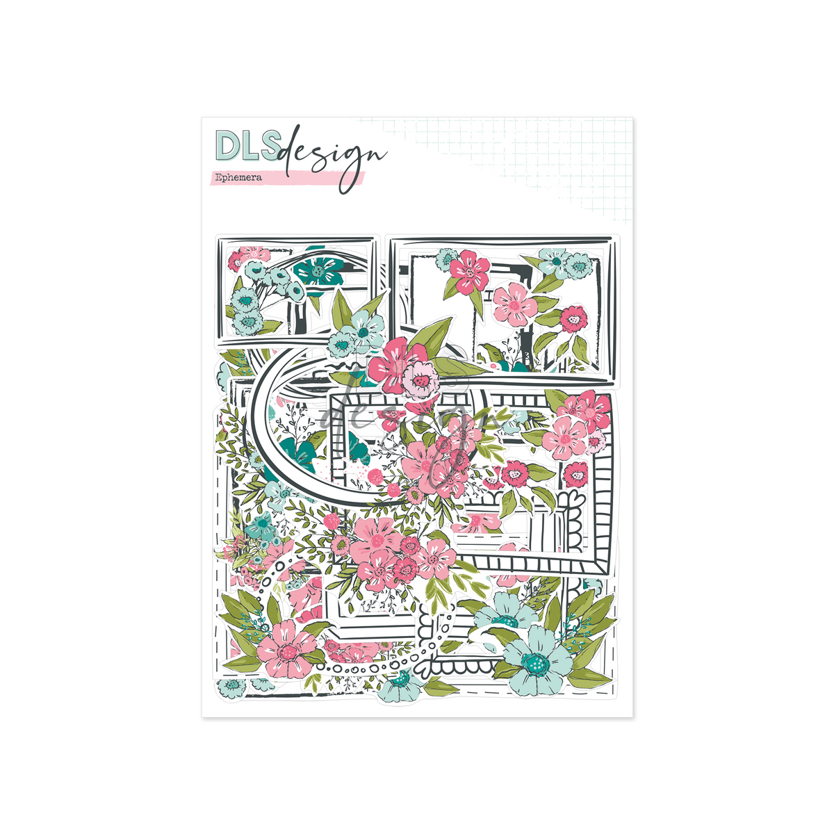 Ephemera Floral Frames