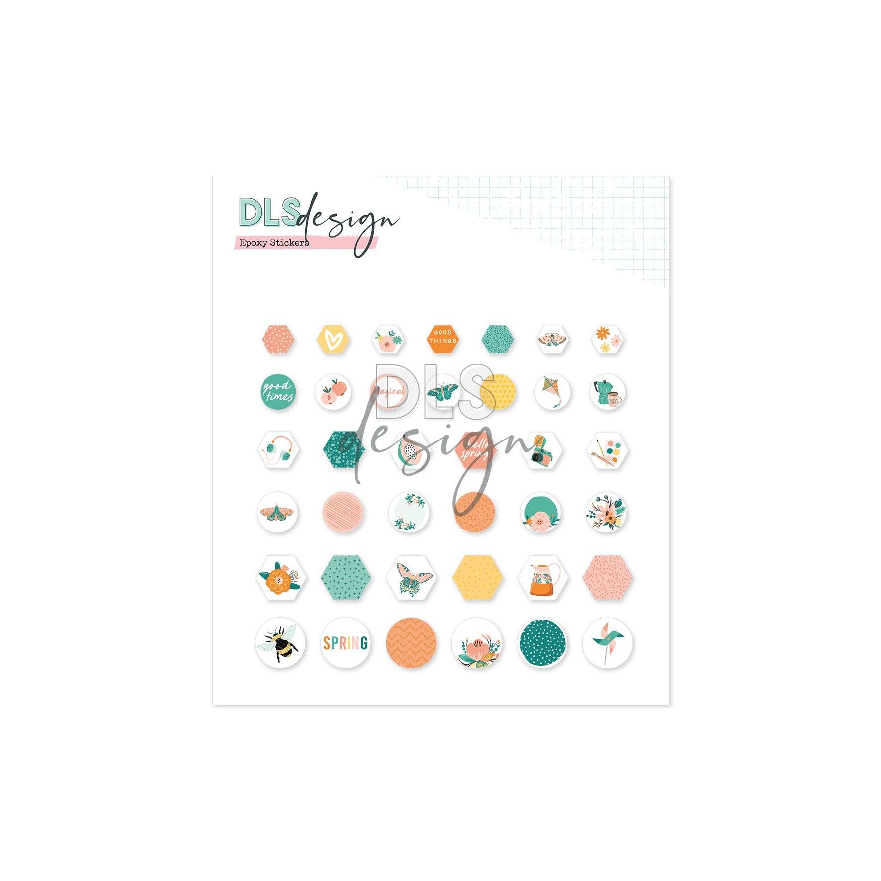 Epoxy Stickers Twelve Months Of Stories