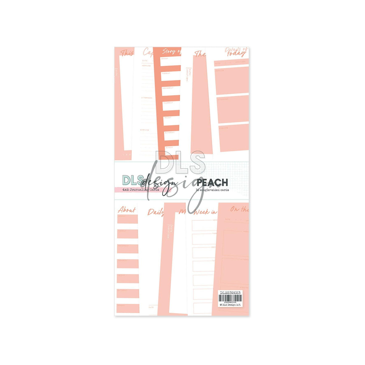 Journaling Cards 4x8" Essentials Peach