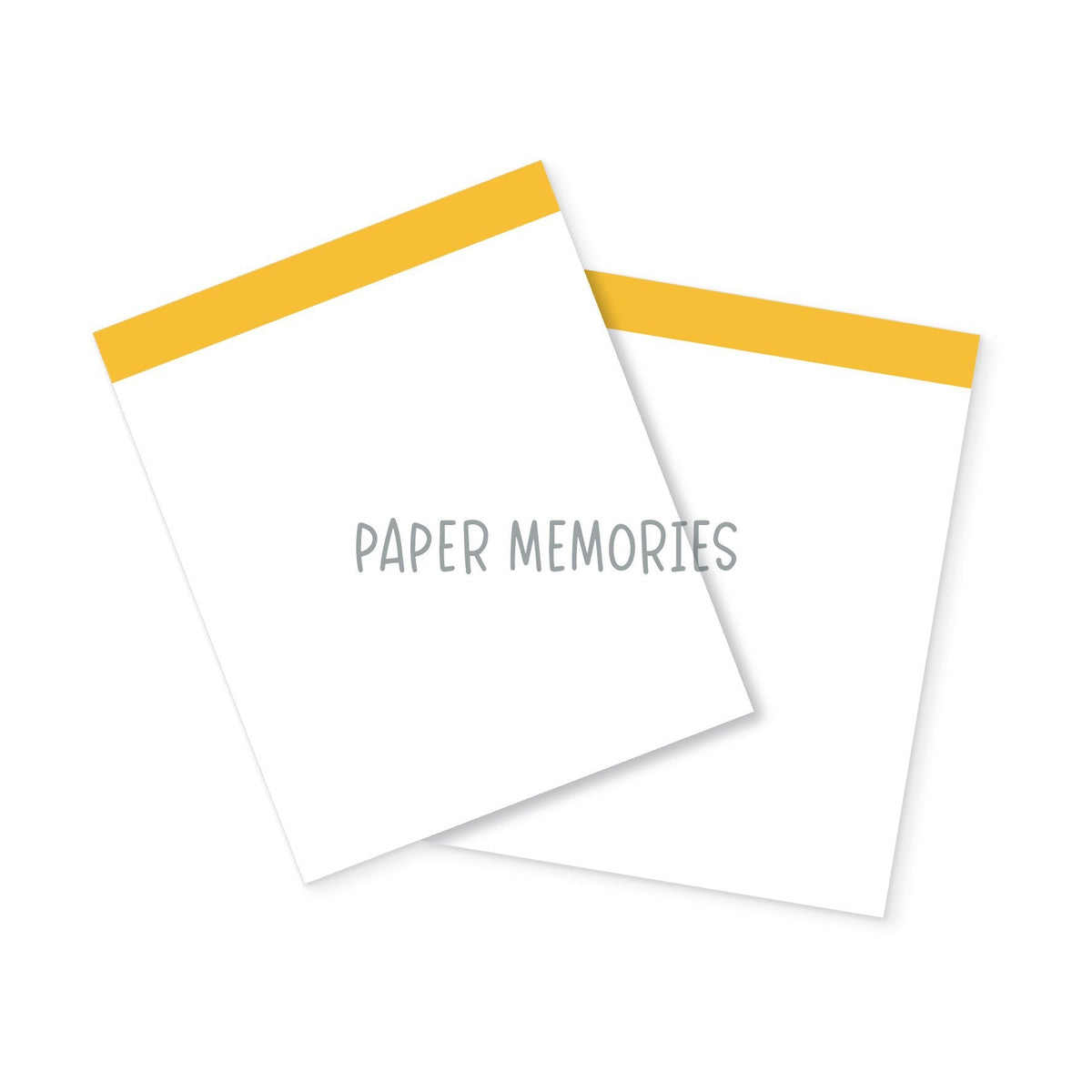 Life Story Insert 6x8" - Blank Highlight - Bright Sunshine