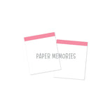 Life Story Insert 6x8" - Blank Highlight - Cherry Blossom
