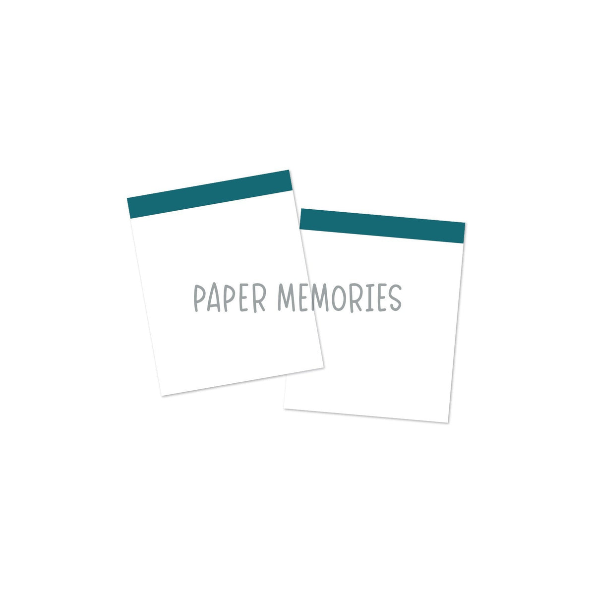 Life Story Insert 6x8" - Blank Highlight - Denim