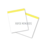 Life Story Insert 6x8" - Blank Highlight - Lime Sorbet